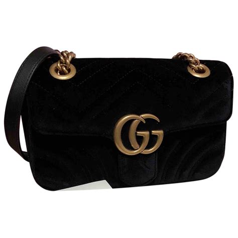 gucci marmont drawstring bag|gucci marmont bag used.